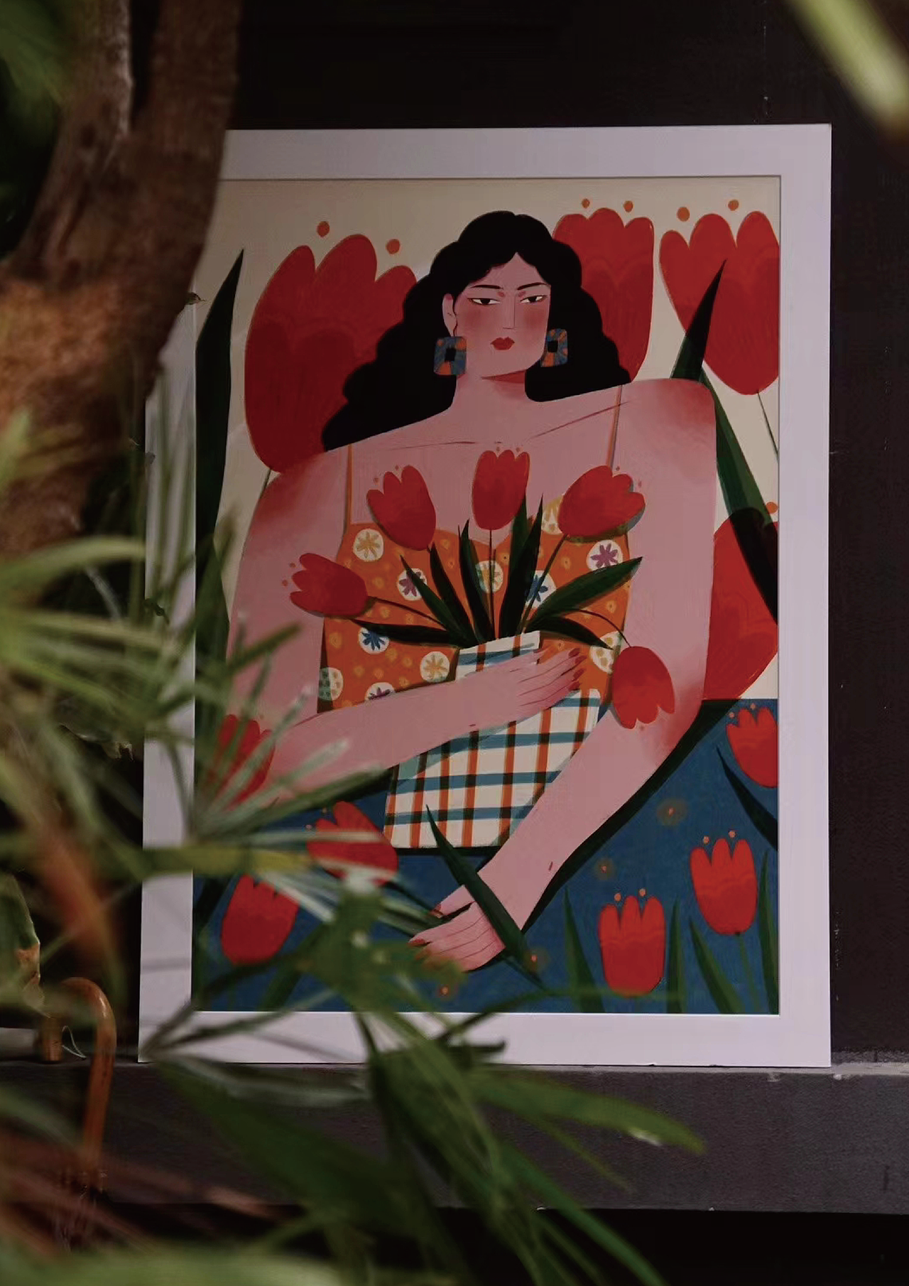 万物生长——我的个人线下插画展（图ZMzUxMjE1NjYw） - 艺术插画 - 站酷设计师业余的Sylvia原创素材 - 站酷ZCOOL