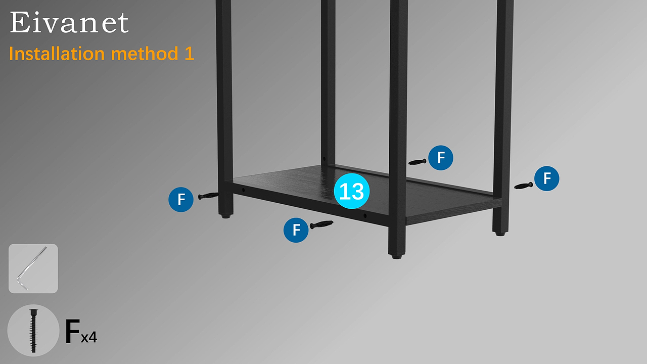 L型转角电脑桌（组装说明）-Eivanet（图ZMzU3MDQxODU2） - 产品 - 站酷设计师酸菜鱼王子原创素材 - 站酷ZCOOL