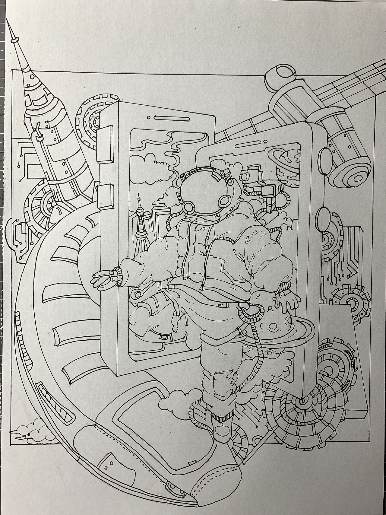 考研作品 | 前期 · 备考装饰画