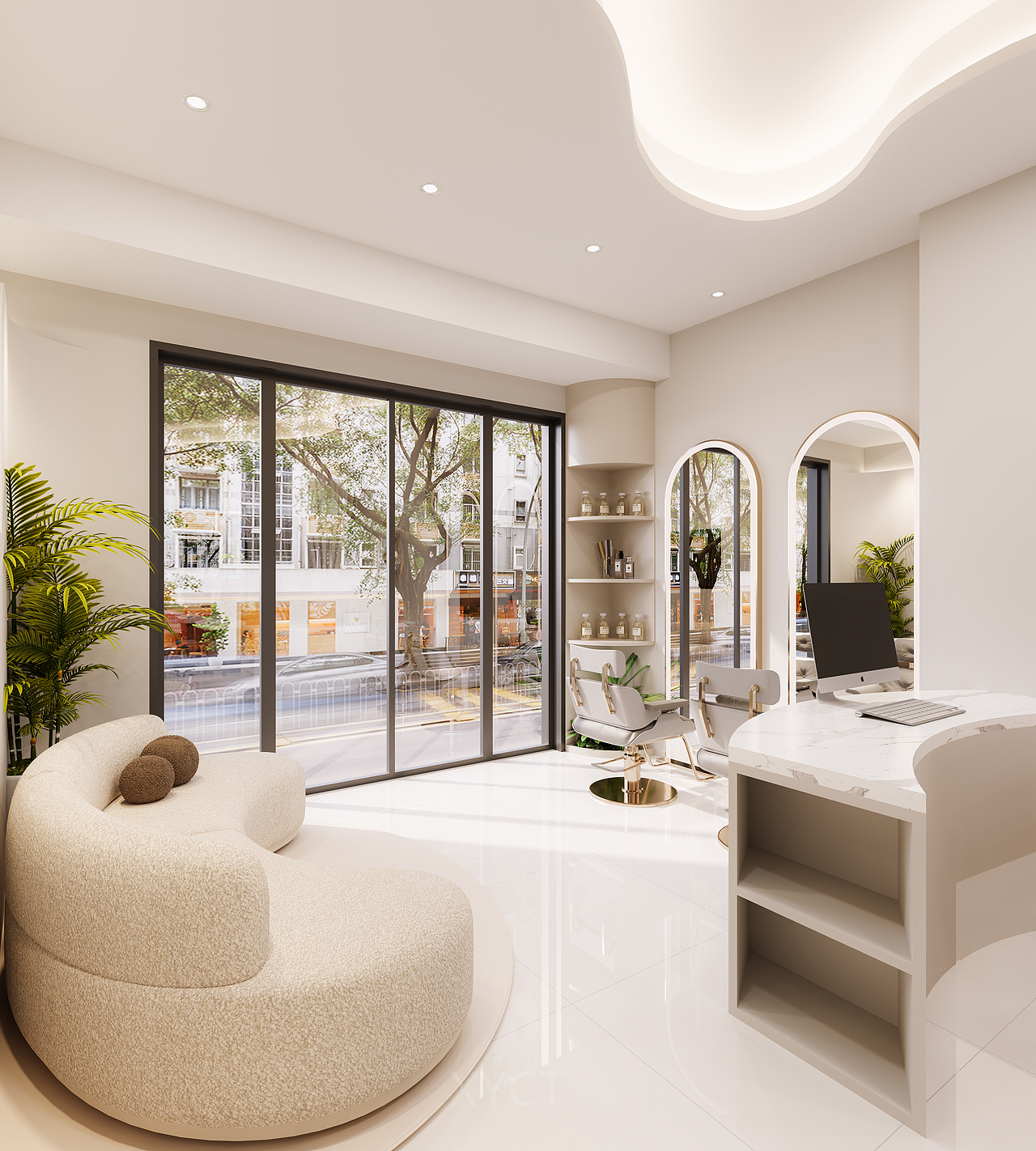 工装设计|头疗店