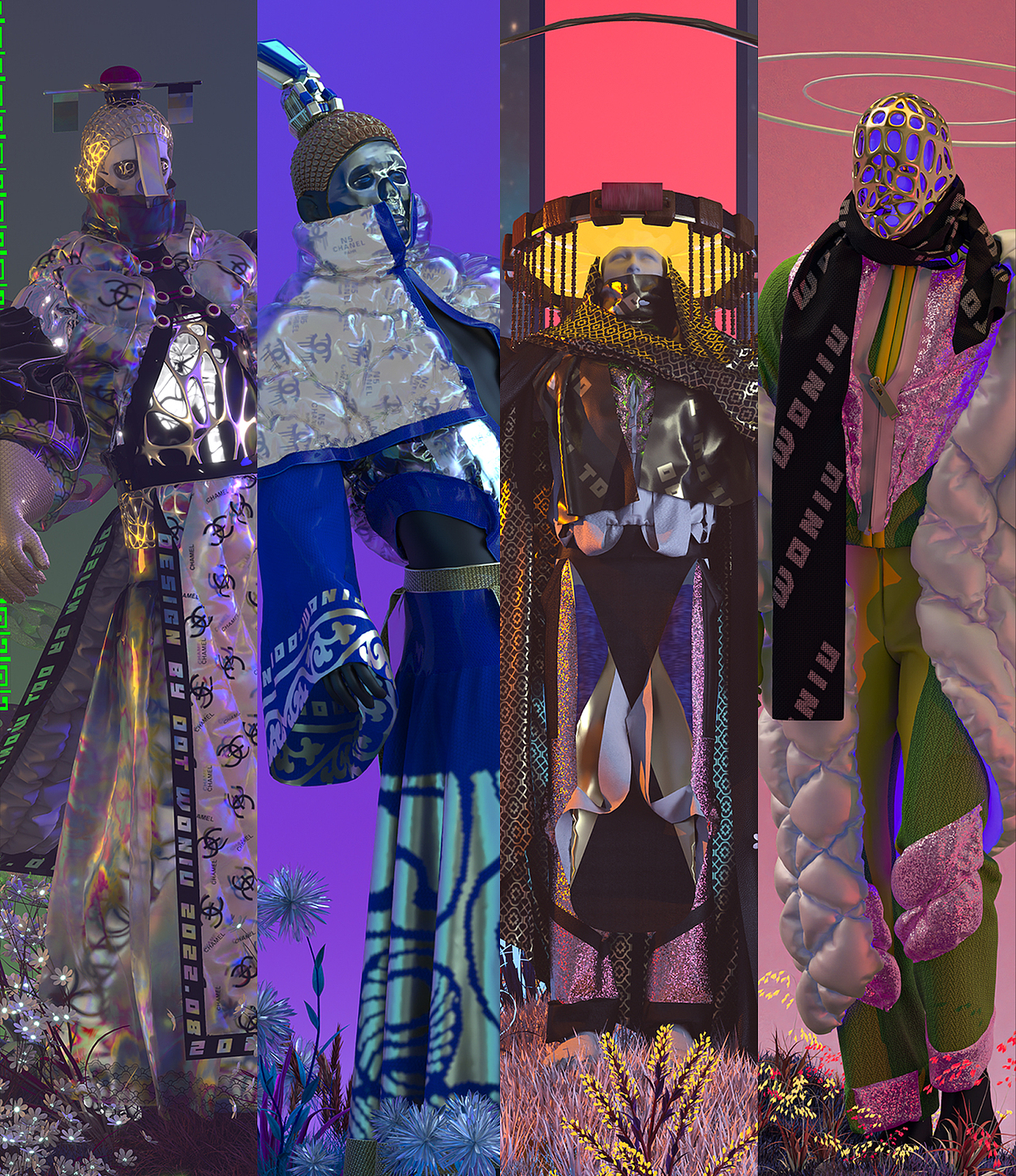 举报2分享原创作品三维人物/生物建模md虚拟服装ip服装设计c4d反越狱