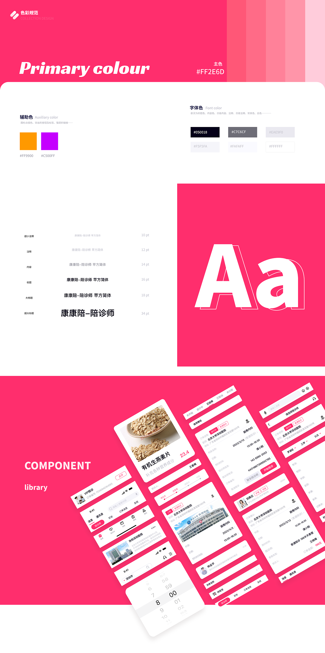 「康康陪」医疗陪诊APP | C端 | B端 | IP设计