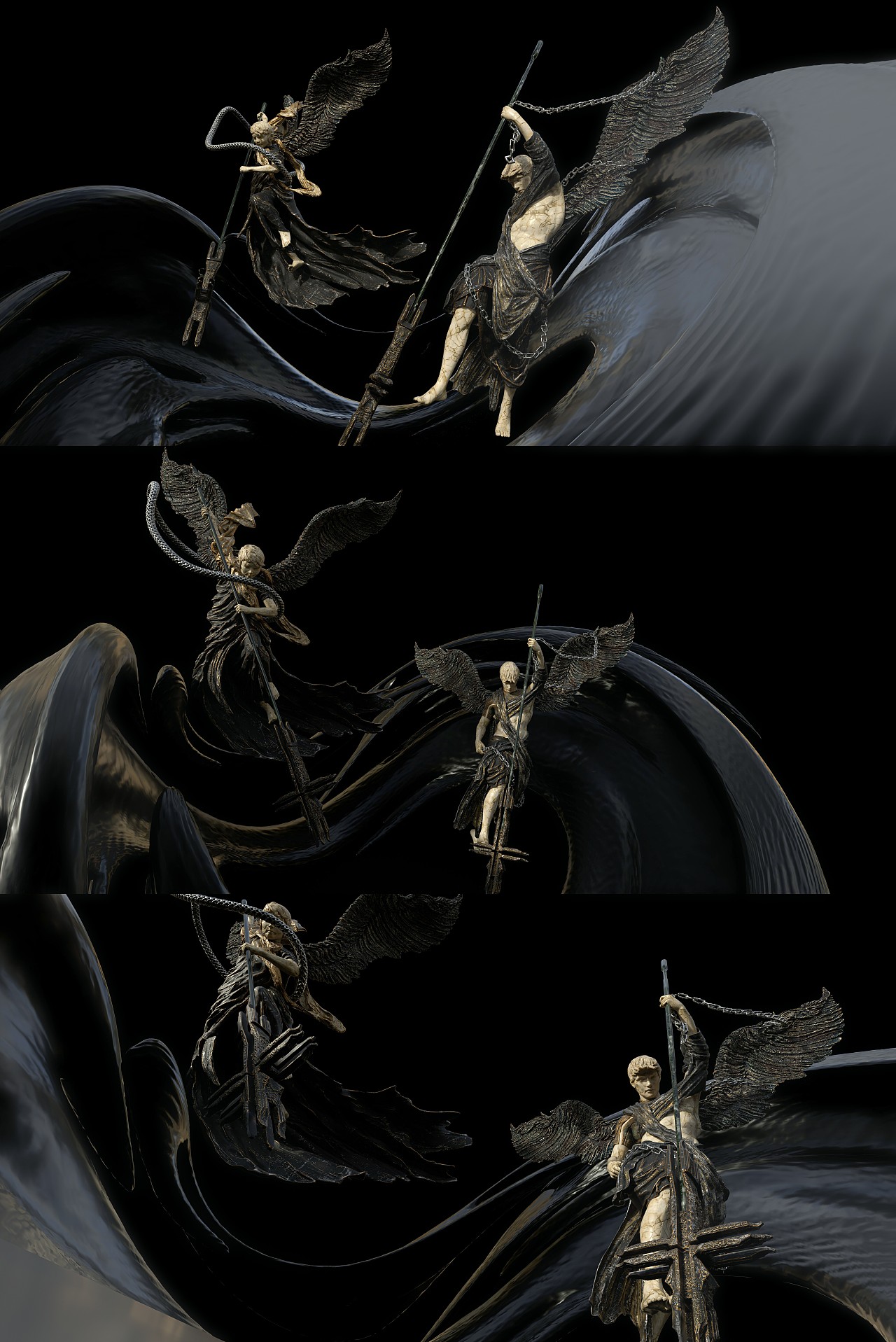 -藍線- 个人世界观设计练习合集（图ZMzA4NTA5NDMy） - 动画/影视 - 站酷设计师追寻着宝莲灯原创素材 - 站酷ZCOOL