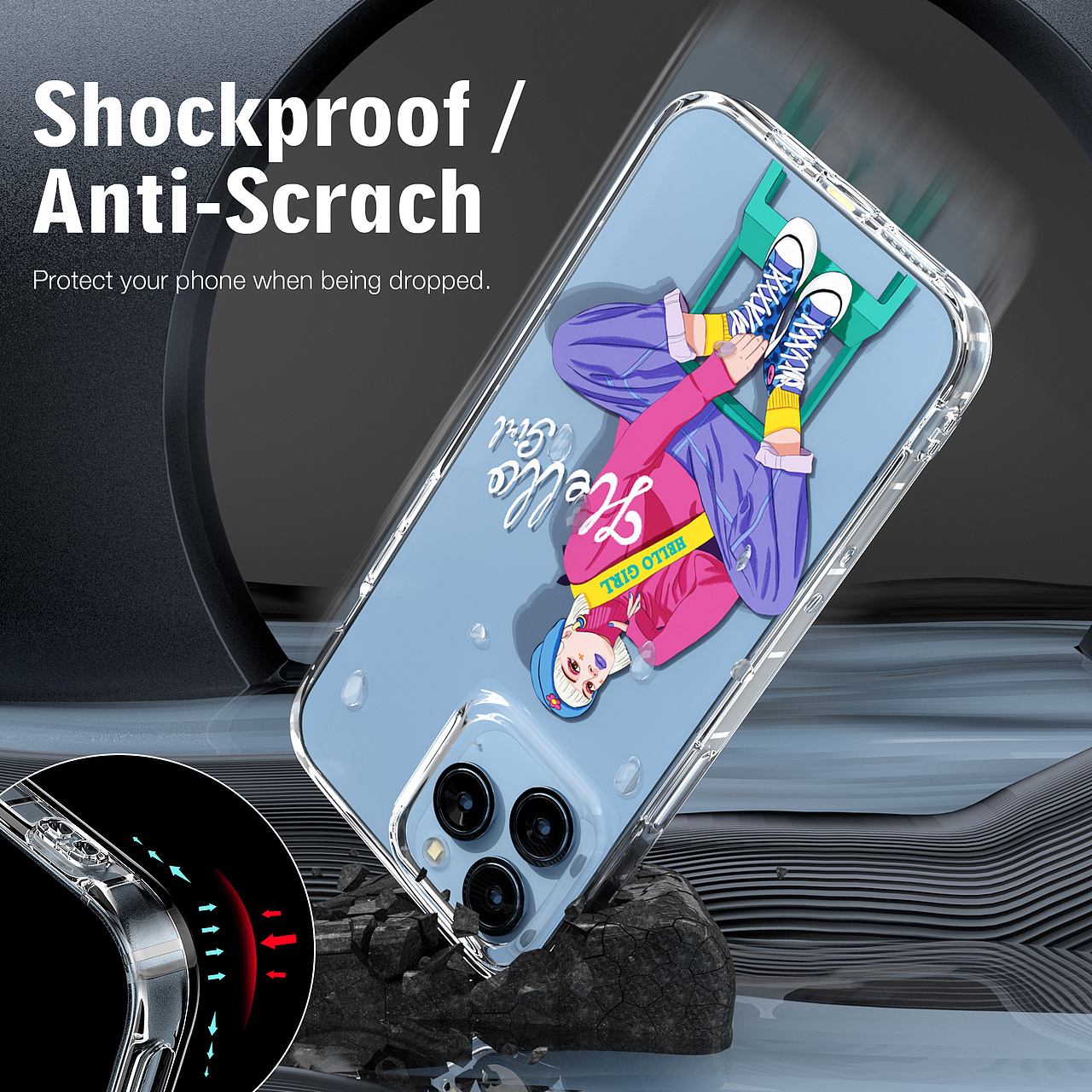 iPhone 14 Pro Max 手机壳渲染（图ZMzI3NDAwNTky） - 产品 - 站酷设计师一线视觉原创素材 - 站酷ZCOOL