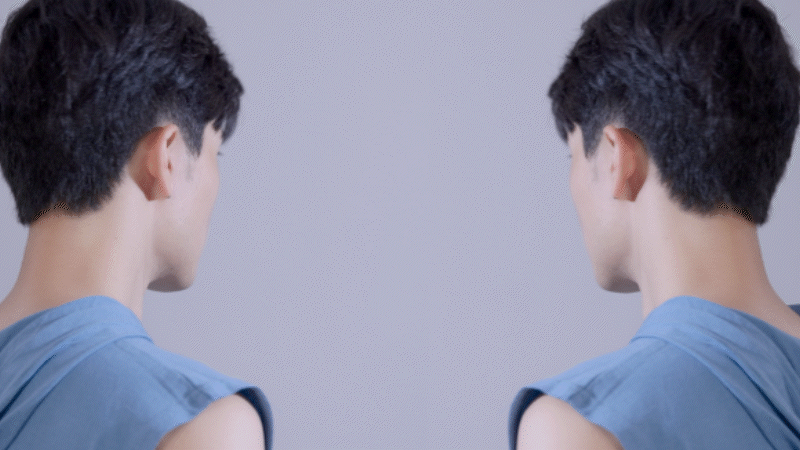 运动口罩视频拍摄