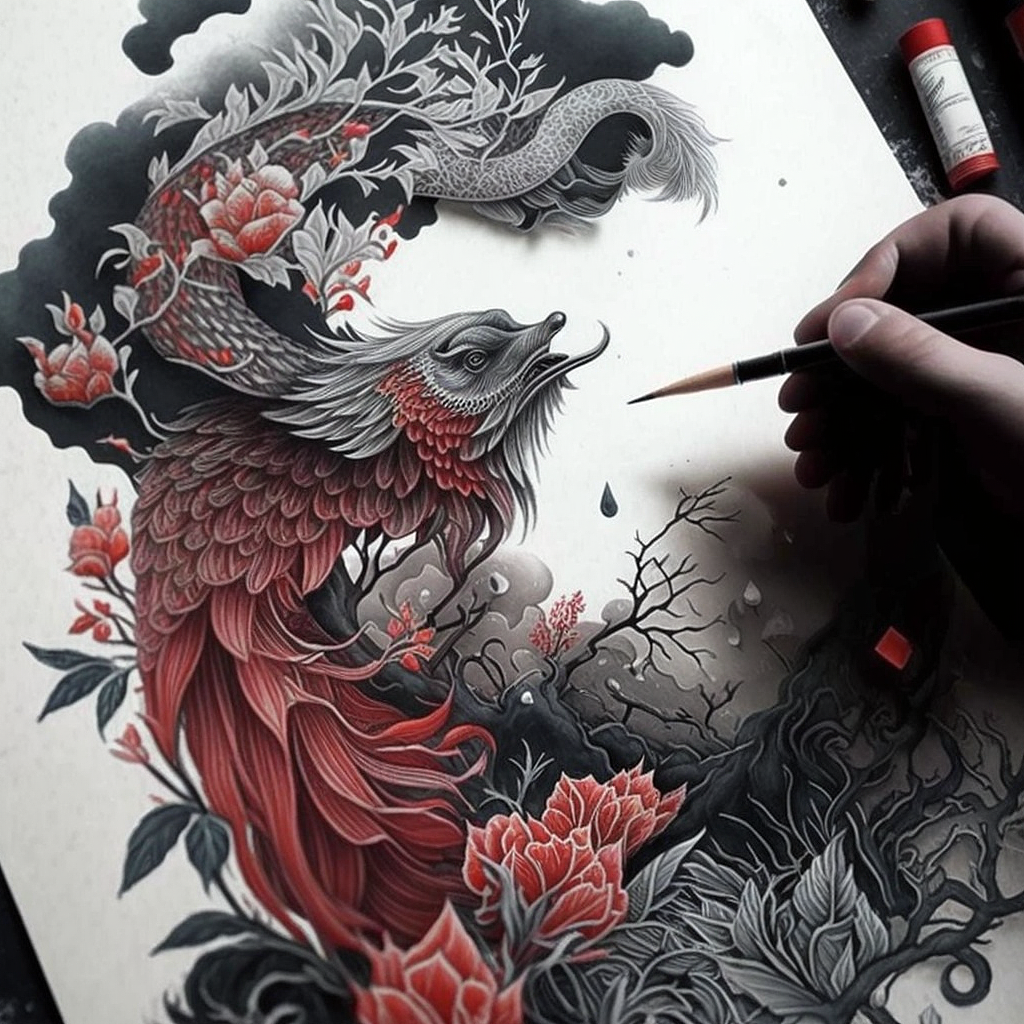 中国风纹身图案