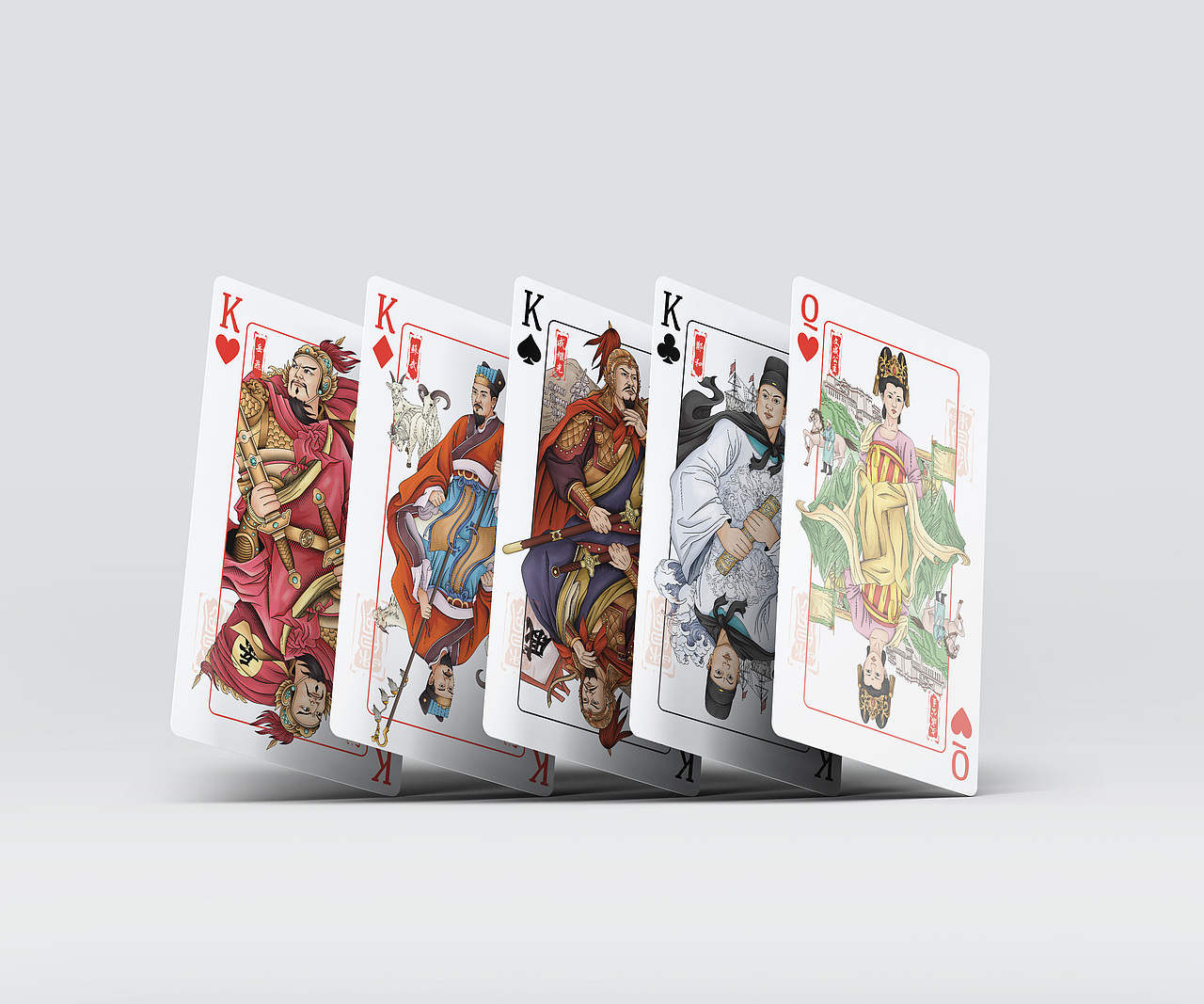 扑克牌 - 古代人物系列 | 包含12位历史人物（图ZMzU2MDE1MTcy） - 商业插画 - 站酷设计师爱画画的闲云野鹤原创素材 - 站酷ZCOOL