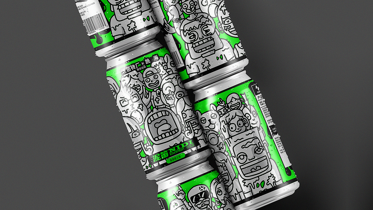 精酿包装设计 | 泥笛:迷笛砖厂X跳海出品摇滚限定回忆 