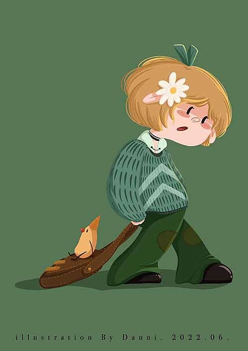 一周心情（圖ZMzA3MDQ0NzA4） - 兒童插畫 - 站酷設計師蛋泥_Danni原創(chuàng)素材 - 站酷ZCOOL