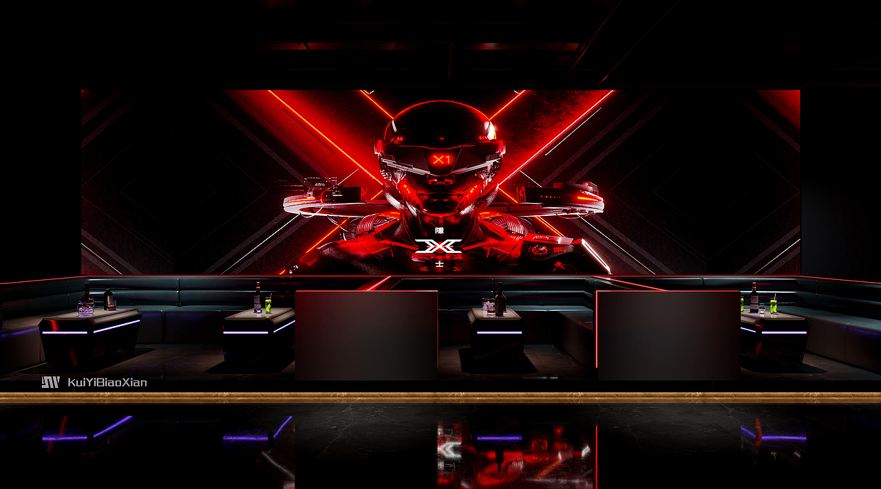 很燃的酒吧（图ZMzU1NDA2NDUy） - 酒店餐饮设计 - 站酷设计师魁壹表现一朱原创素材 - 站酷ZCOOL