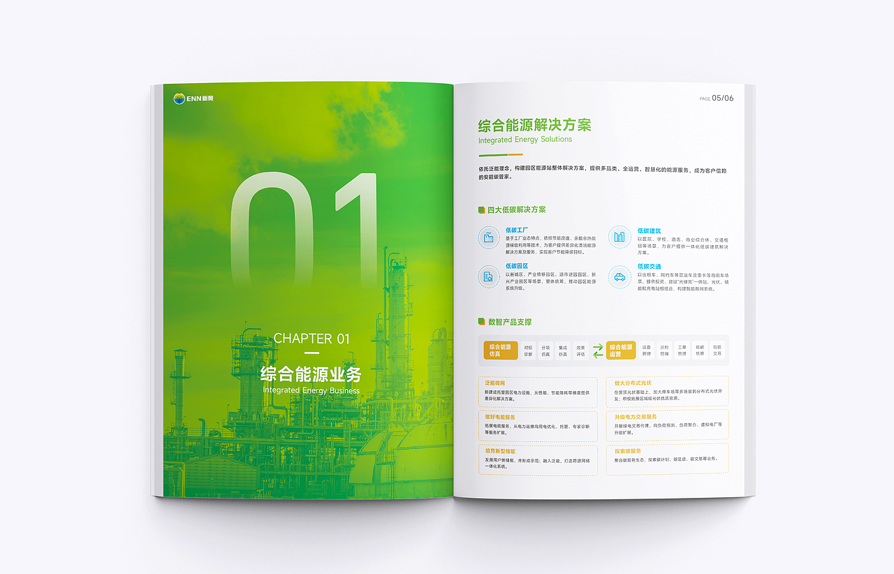 能源企业画册设计