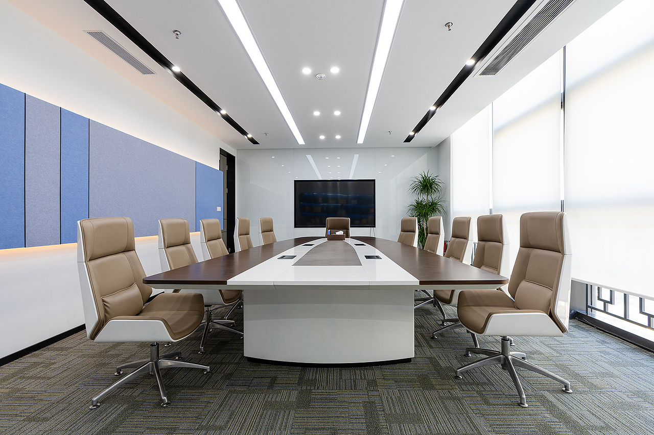 办公空间摄影|科技风办公室