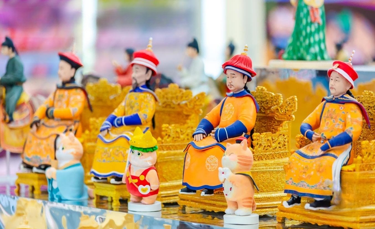 御貓咖啡館設(shè)計，新冶策展「上新國潮館」展館展示設(shè)計（圖ZMzQ1NjgyNzA4） - 展陳設(shè)計 - 站酷設(shè)計師新冶組設(shè)計原創(chuàng)素材 - 站酷ZCOOL