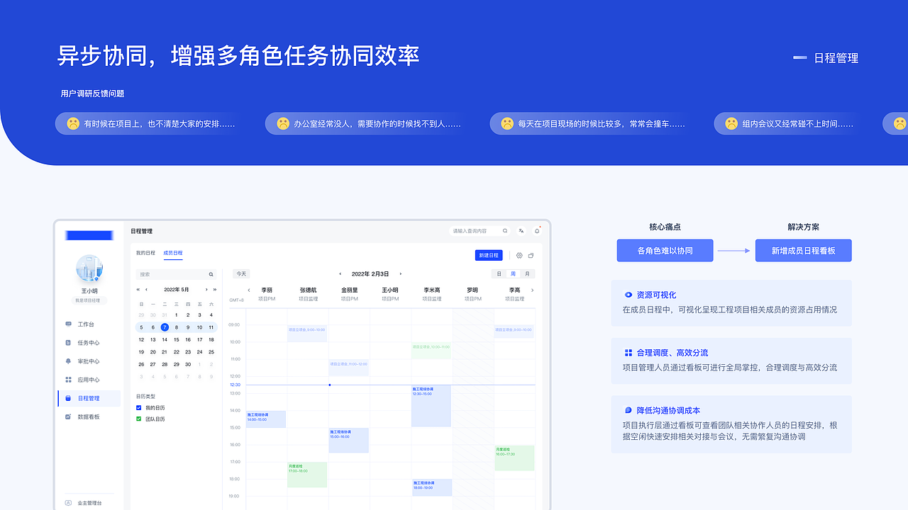 B端作品集-建筑施工管理系统改版升级