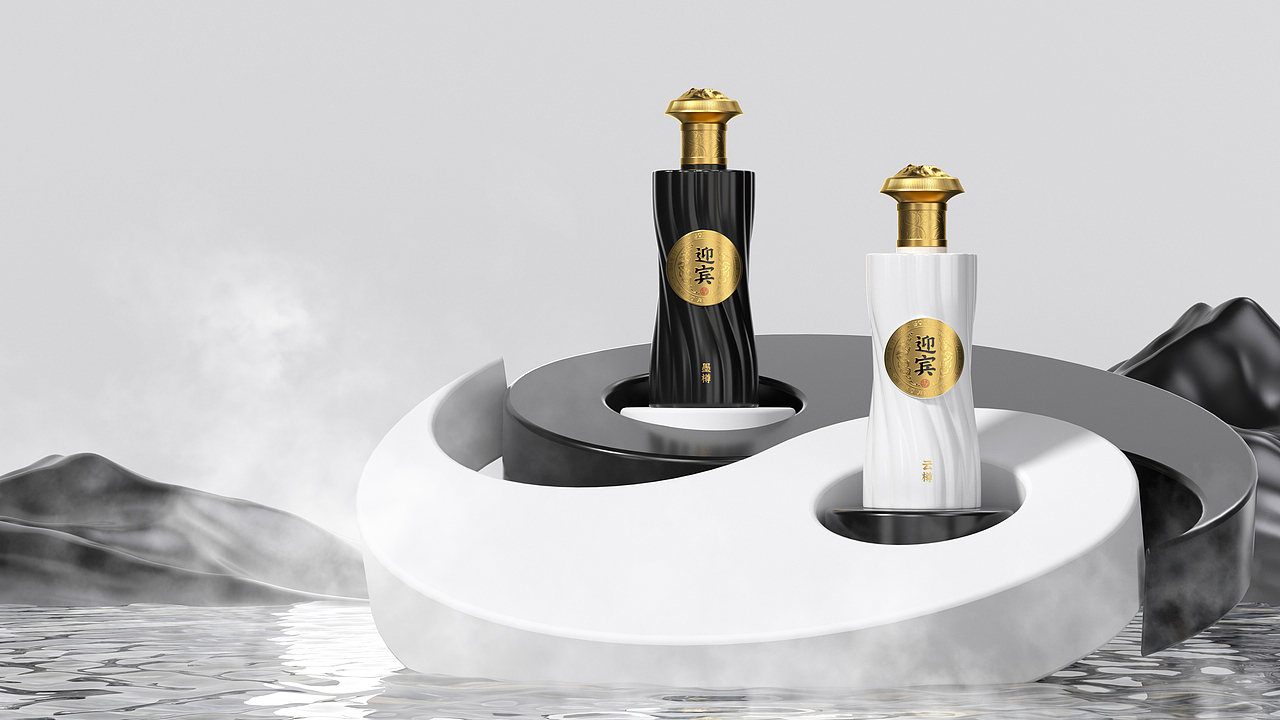 迎宾酒-白酒包装设计（图ZMzYxMzUxMTUy） - 包装 - 站酷设计师断笔藏锋原创素材 - 站酷ZCOOL