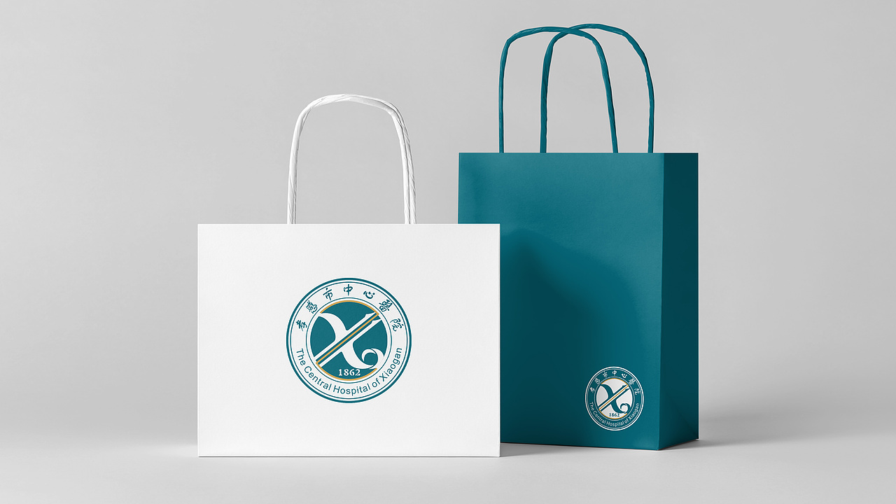 孝感市中心医院 I 公立医院品牌（图ZMzM3MjYzNTQ4） - 品牌 - 站酷设计师造像原创素材 - 站酷ZCOOL