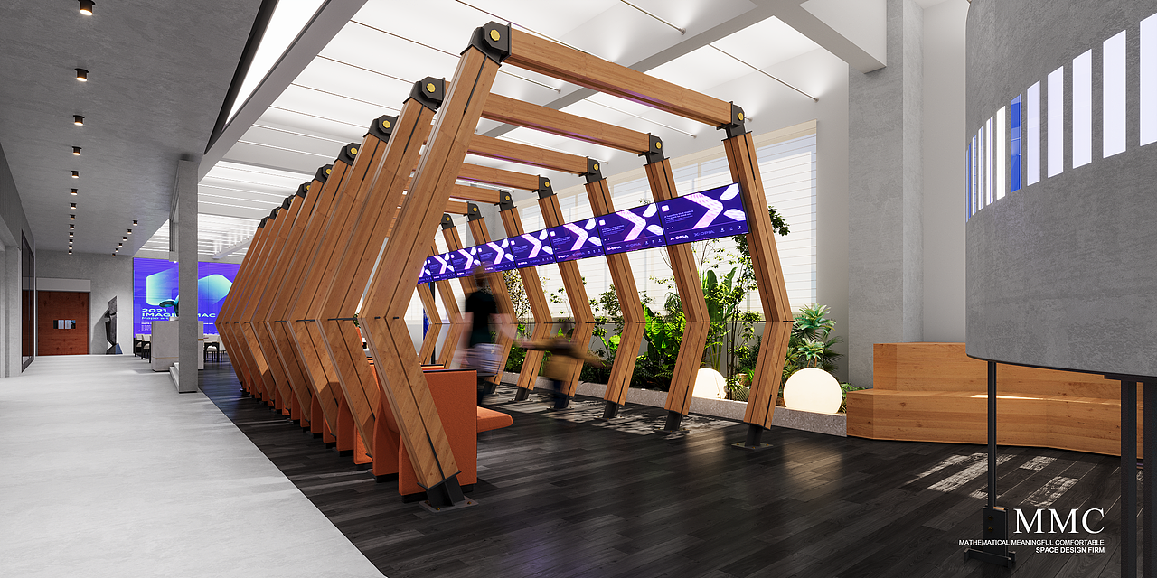 智能智造休闲区展厅一体化项目（图ZMzU0MzcwNzEy） - 展陈设计 - 站酷设计师MMC锐原创素材 - 站酷ZCOOL