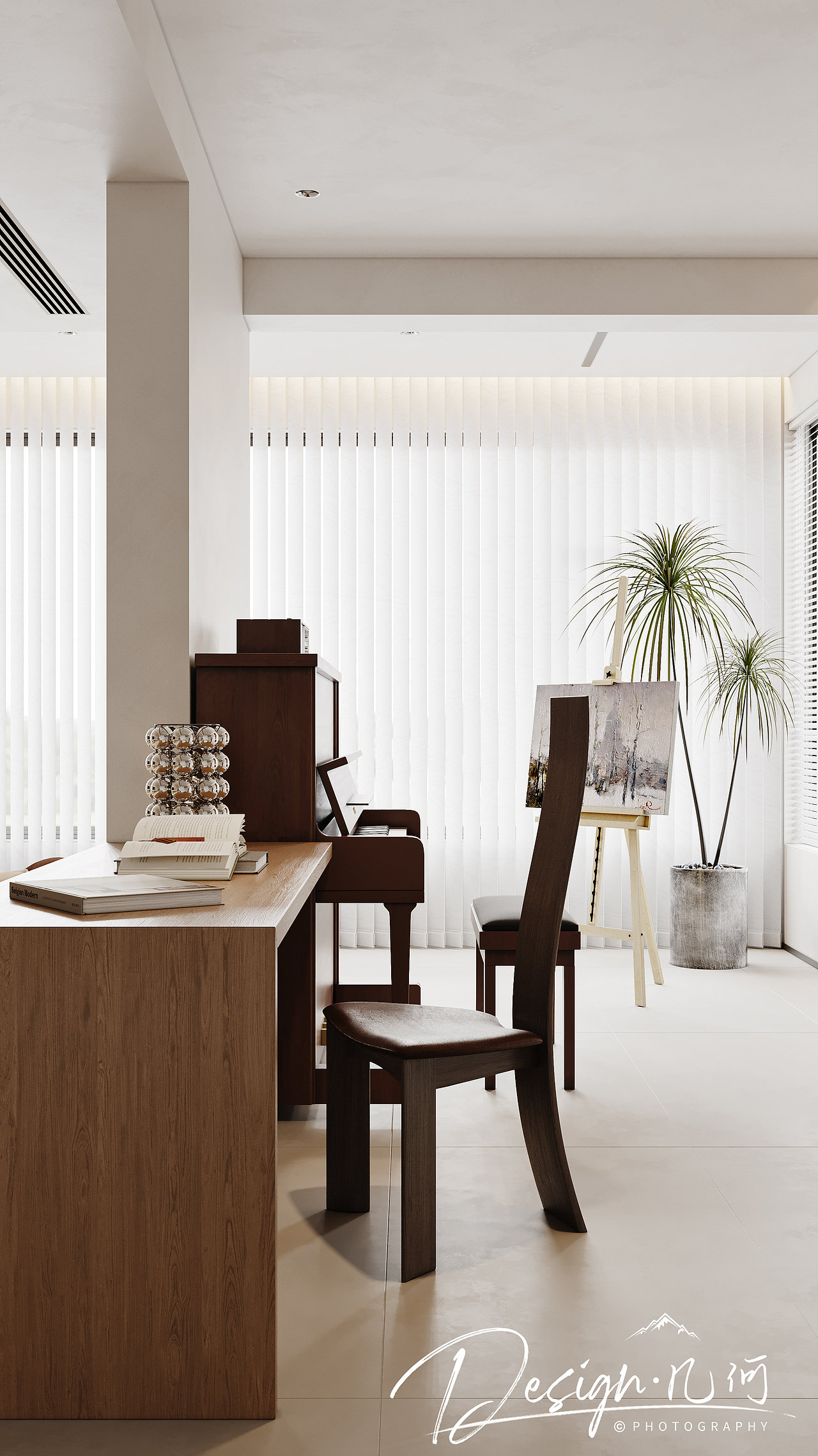 几何空间视觉表现 | 保利堂悦现代奶油风客餐厅（图ZMzQ2NTg0NzY0） - 家装设计 - 站酷设计师几何空间彡原创素材 - 站酷ZCOOL