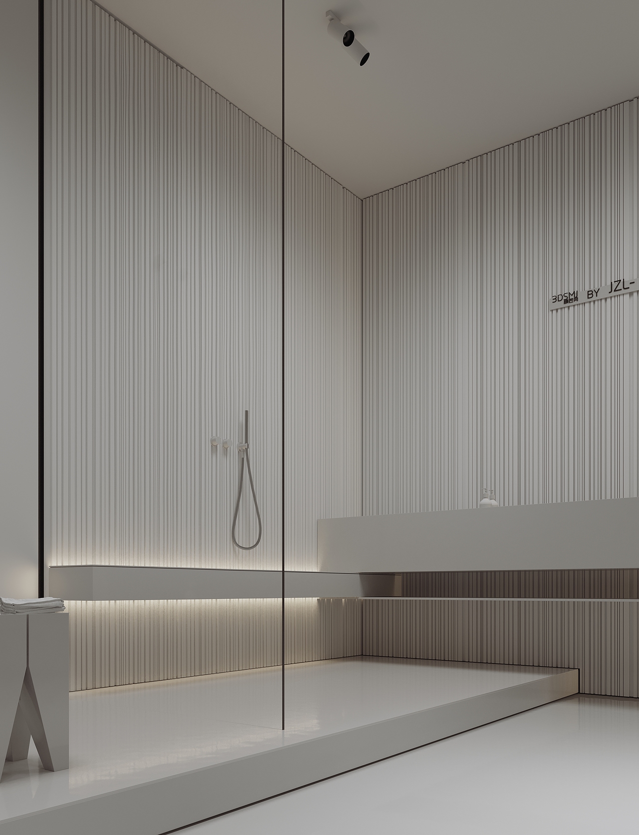 卫浴空间-练习灯光