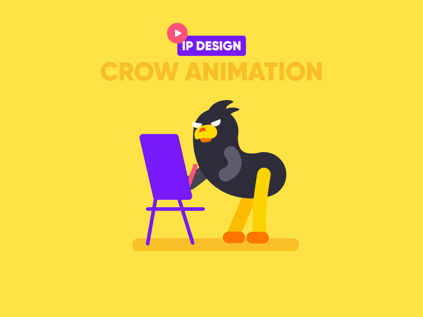Crow Animation-乌鸦IP（图ZMzE0NzA2NjMy） - 动效设计 - 站酷设计师乌鸦CrowVision原创素材 - 站酷ZCOOL