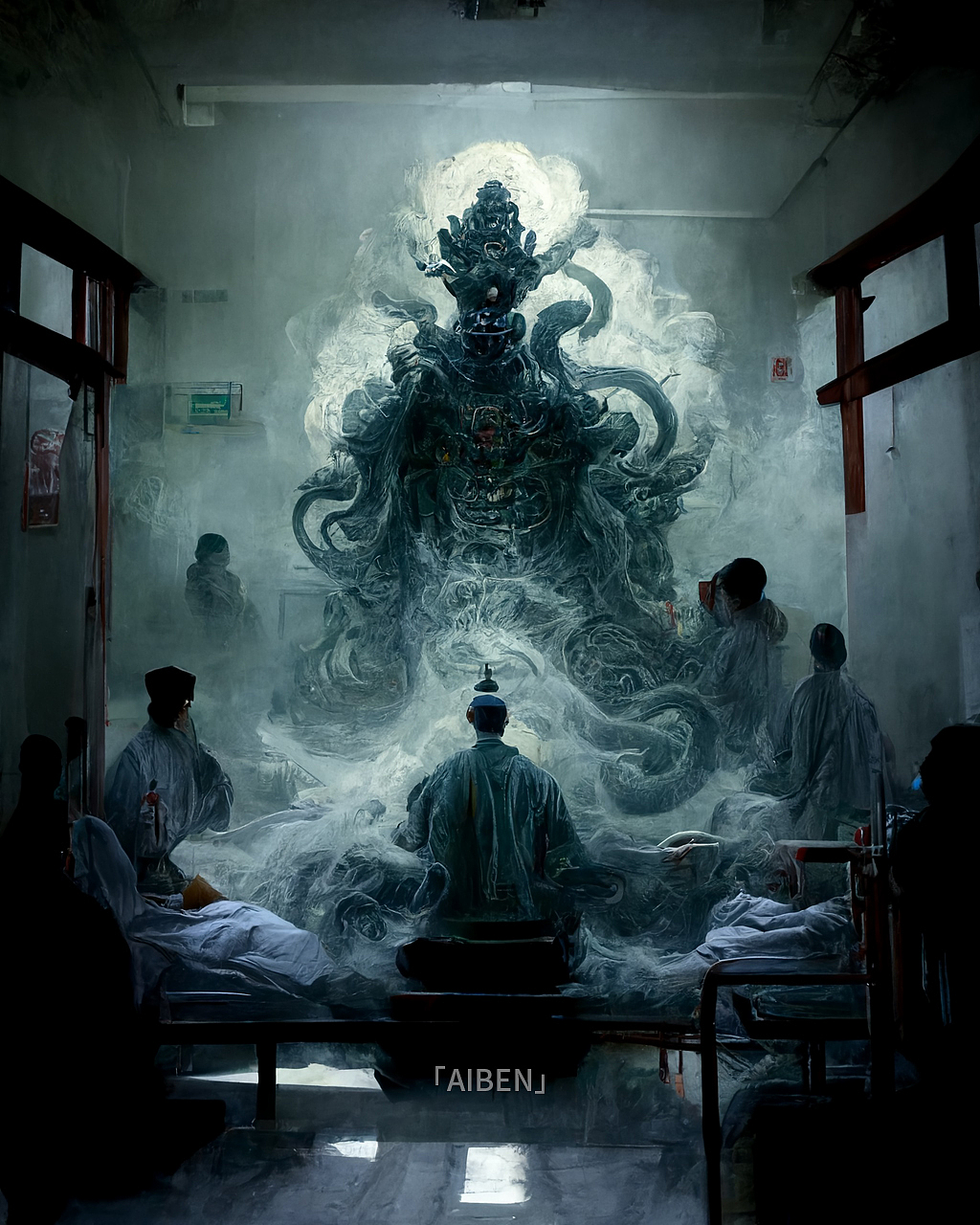 道诡异仙·中式克苏鲁（图ZMzE3MTE3NjAw） - 商业插画 - 站酷设计师AIBEN本原创素材 - 站酷ZCOOL