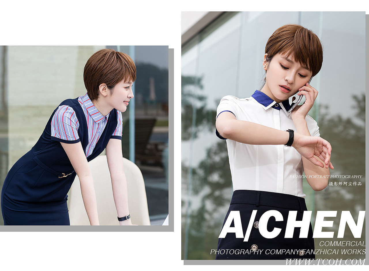 职业装拍摄@职业女装天猫店广告摄影@蒂可伊