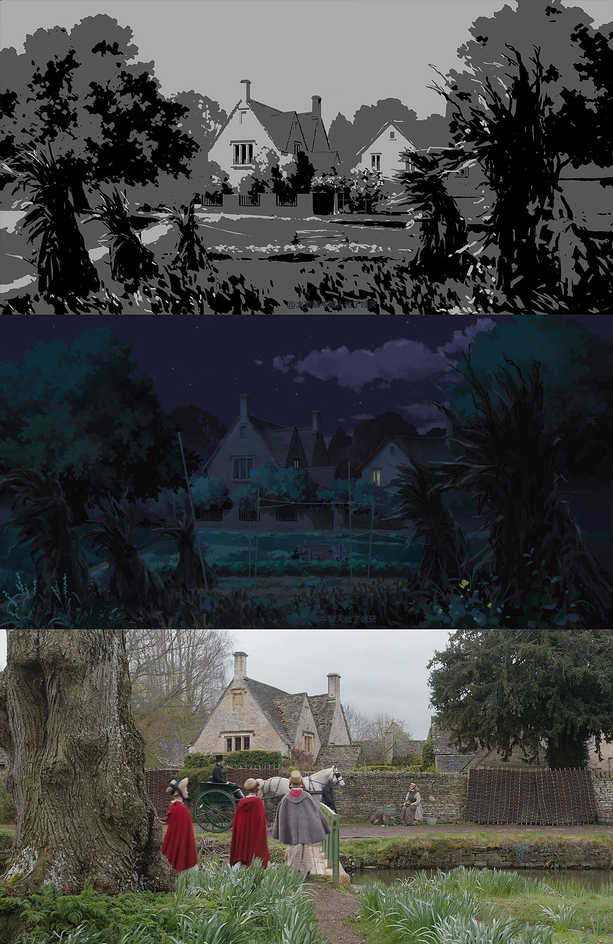 动漫风场景创作