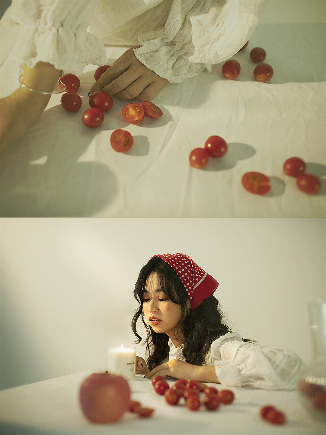 搓到心巴里头的油画少女