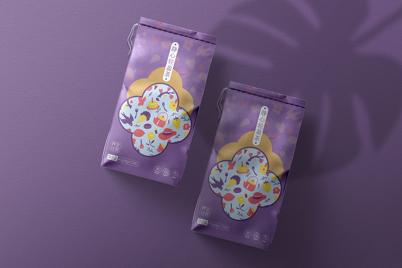 养颜花茶包装设计|快消品包装设计|茶叶包装设计（图ZMzExMjAyNTUy） - 包装 - 站酷设计师原道产品包装设计原创素材 - 站酷ZCOOL