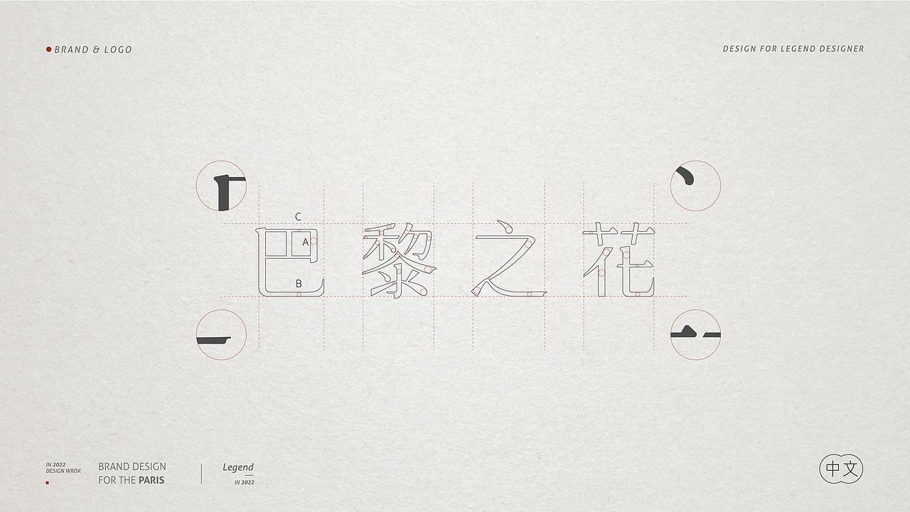 巴黎之花法国餐厅logo设计（图ZMzY1NDQ1MDA4） - Logo - 站酷设计师元计画原创素材 - 站酷ZCOOL