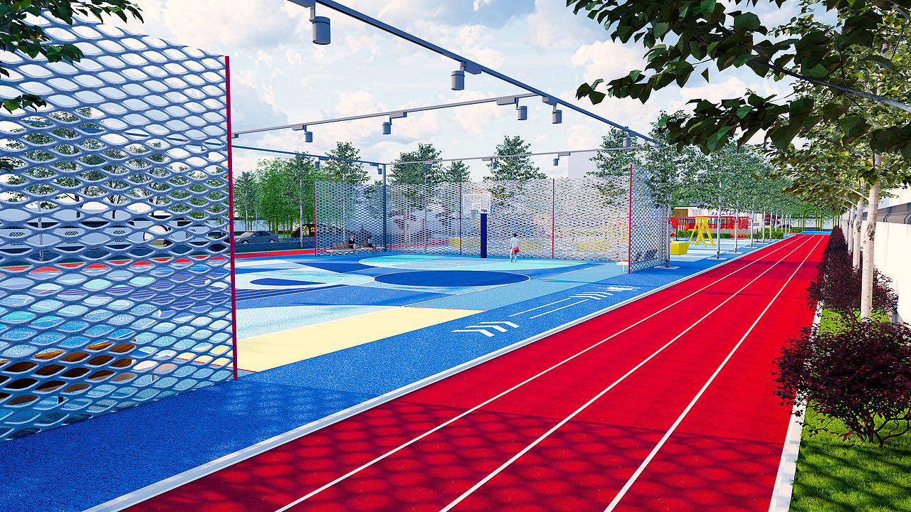 文体公园效果图（图ZMzIyMzI4MTQw） - 其他三维 - 站酷设计师指尖丨Design原创素材 - 站酷ZCOOL