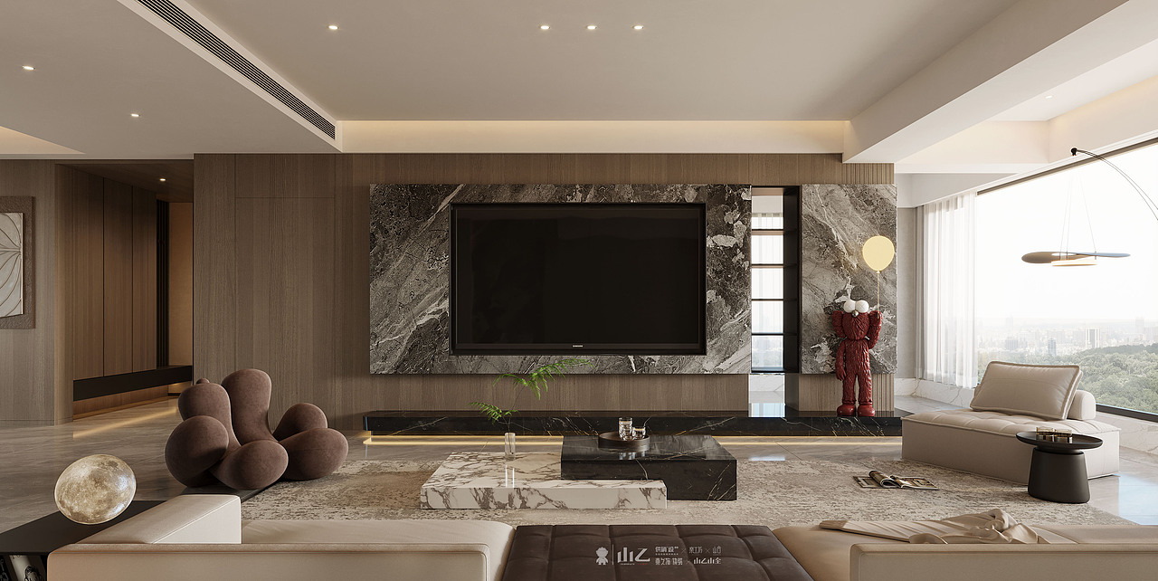 山乙建设丨越秀湘江星汇城204㎡（图ZMzUxMzE2OTEy） - 家装设计 - 站酷设计师山乙建设OURSPACE原创素材 - 站酷ZCOOL