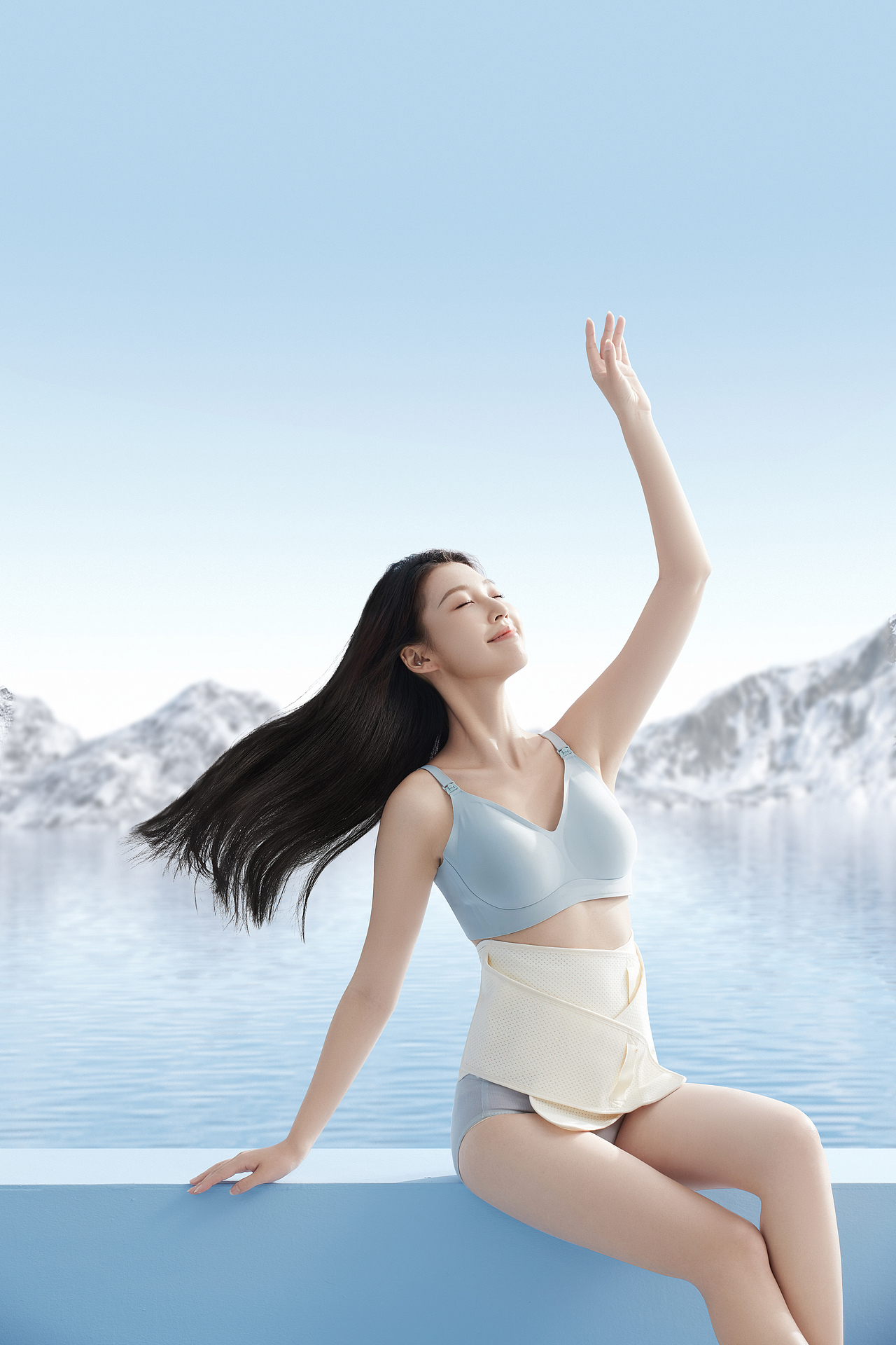 &#39;雪山&#39;产品拍摄