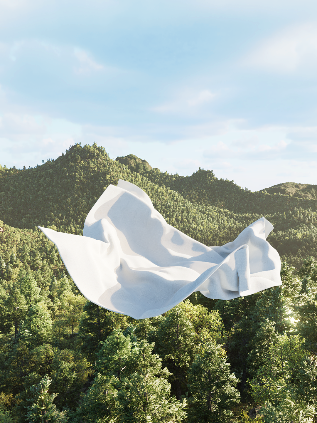 巴拉巴拉倍安丝木源面料动态设计