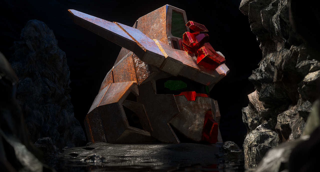 高达【锈迹斑斑】（图ZMzAzOTQzOTI4） - 场景 - 站酷设计师徐长离原创素材 - 站酷ZCOOL