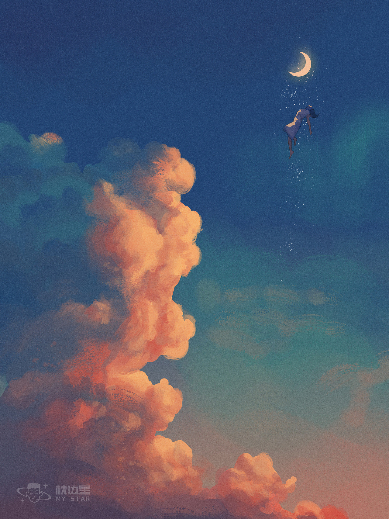 2022总结《孤独与星空》（图ZMzI1ODIyMjEy） - 创作习作 - 站酷设计师枕边星原创素材 - 站酷ZCOOL