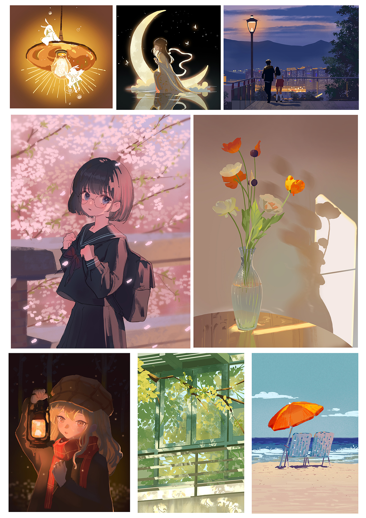 色彩60天挑战赛Day41~48（图ZMzQxNjg2MTg0） - 创作习作 - 站酷设计师橘子啊呦喂原创素材 - 站酷ZCOOL