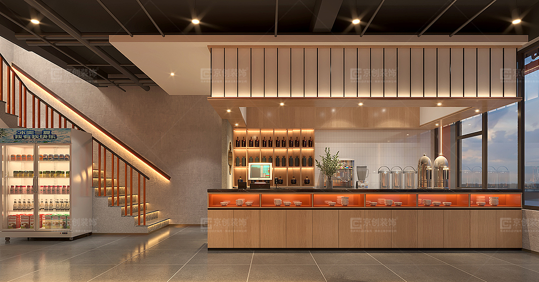 河南现代时尚火锅店设计 | 京创装饰设计作品