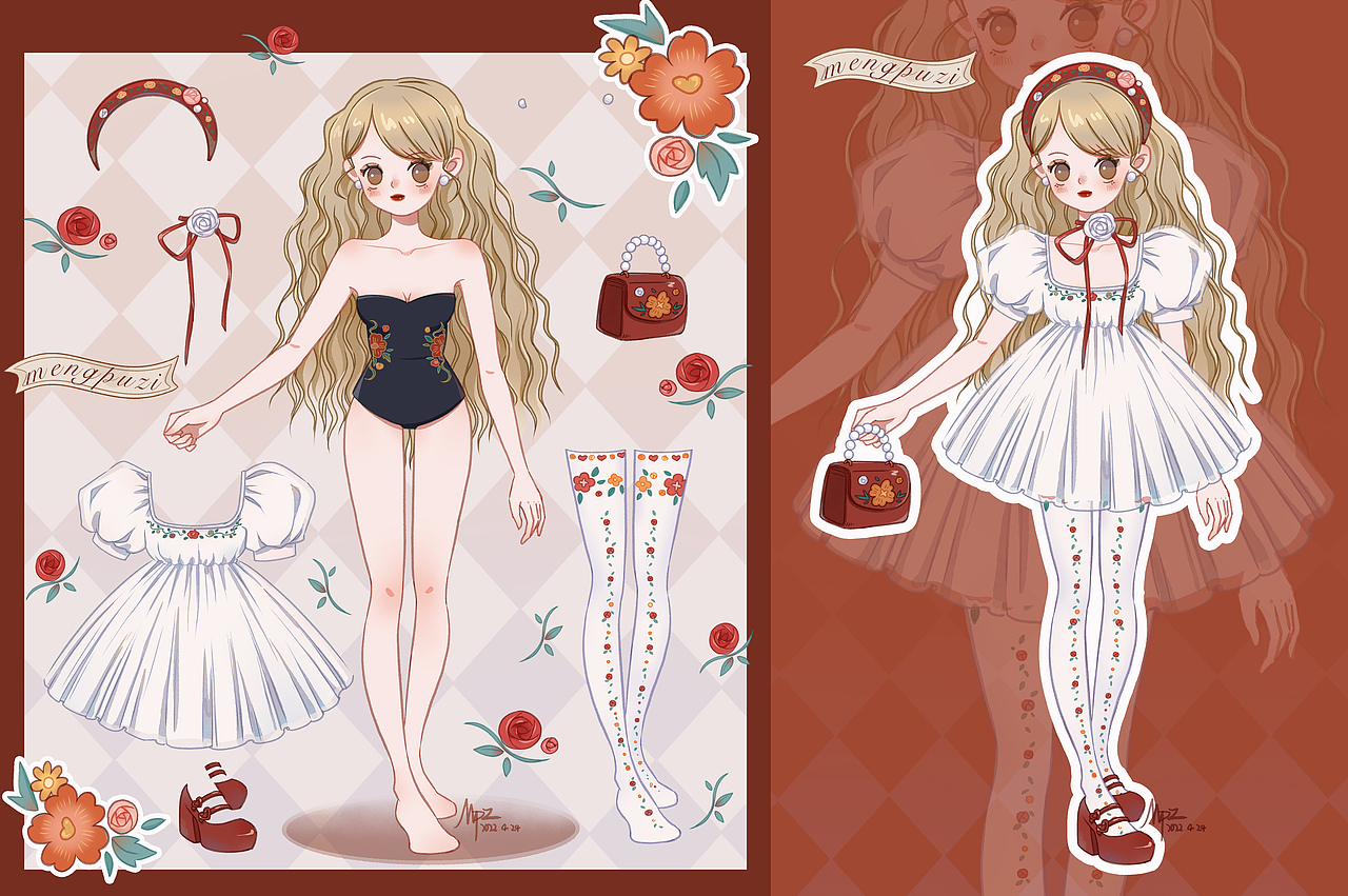 文创|一些换装贴纸合集