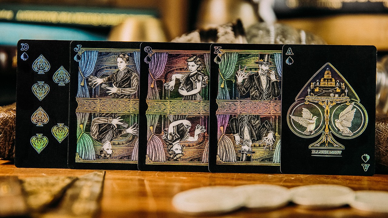 Illusionist 魔术师收藏纸牌扑克套装礼盒设计（图ZMzAxNDA0OTUy） - 包装 - 站酷设计师ARK方舟扑克原创素材 - 站酷ZCOOL