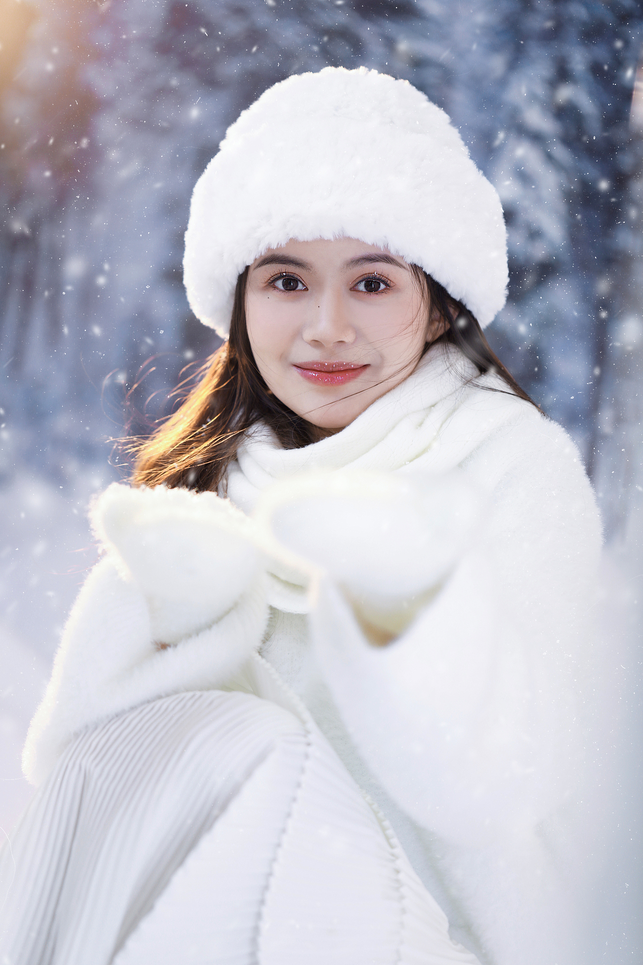 20221227-室内雪景❄️雪国少女