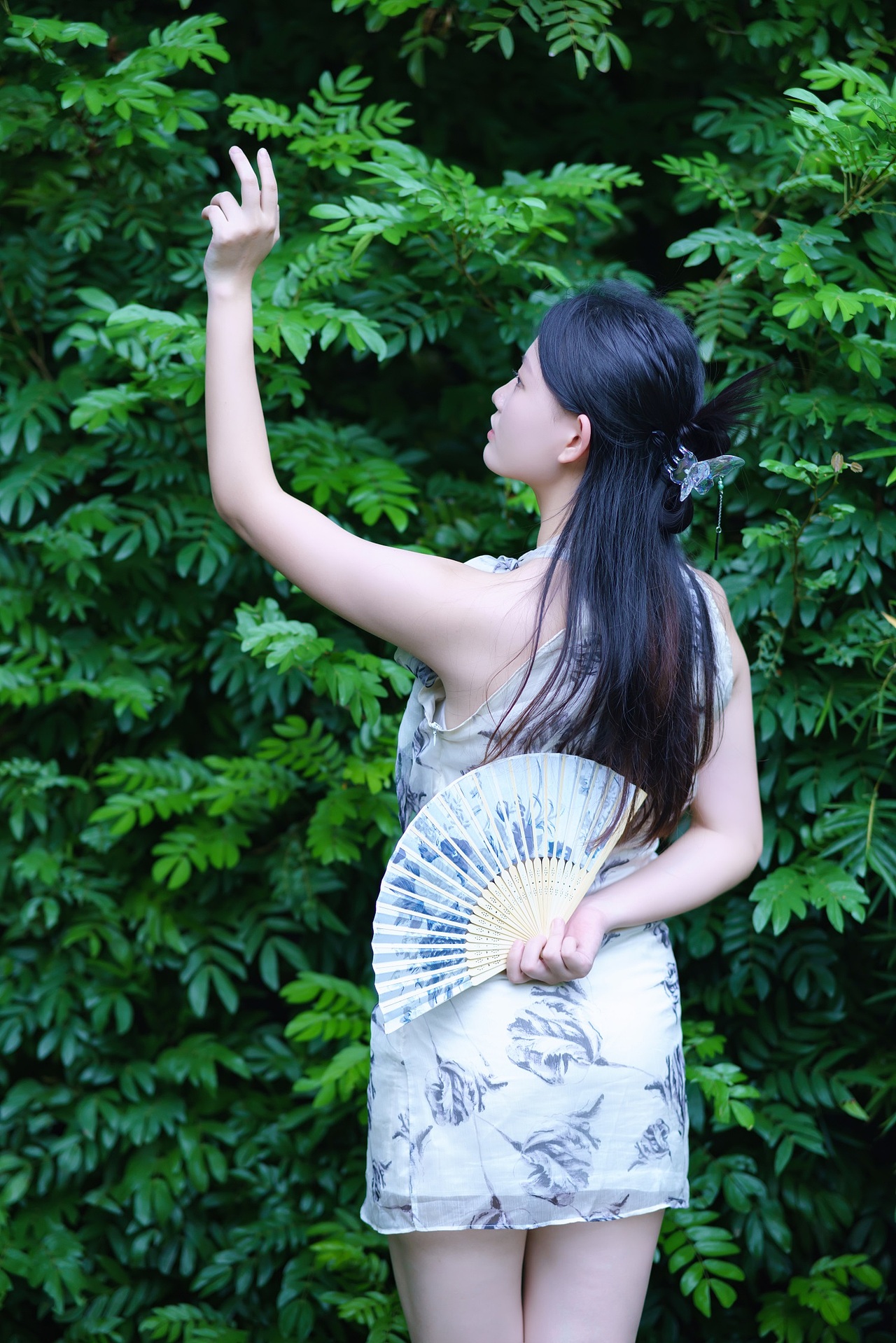 深圳园博园新中式小姐姐