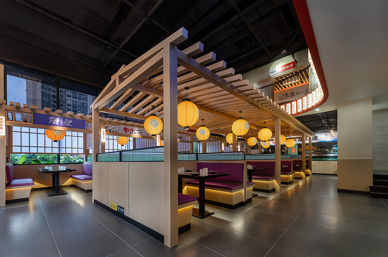 板井水产（西平店）空间更新升级（图ZMzQwODcwNDQ4） - 酒店餐饮设计 - 站酷设计师cbd设计原创素材 - 站酷ZCOOL