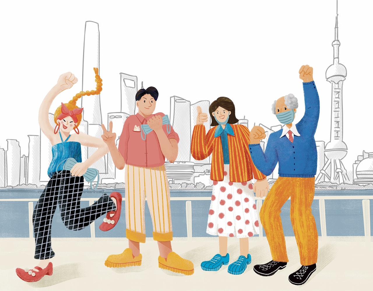 《张文宏支招防控新型冠状病毒》插画&封面设计（图ZMzExMDkxMjI4） - 商业插画 - 站酷设计师BetaLuLi原创素材 - 站酷ZCOOL