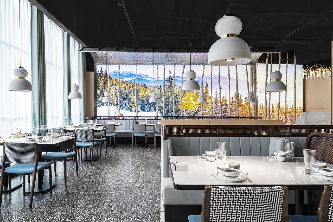 有山设计×北国饭店：在南方下了一场雪，又见北国之春（图ZMzA5NjIxMjk2） - 酒店餐饮设计 - 站酷设计师有山设计原创素材 - 站酷ZCOOL