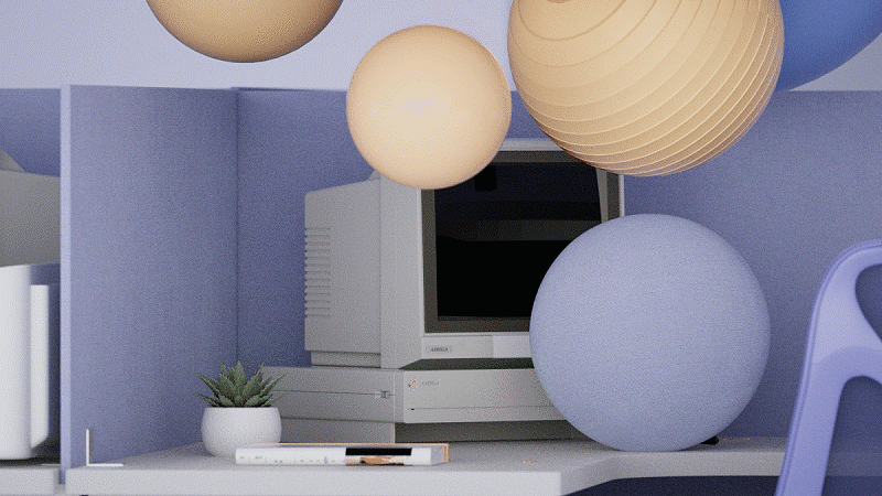 C4D动态练习室丨一点老友记,但不多