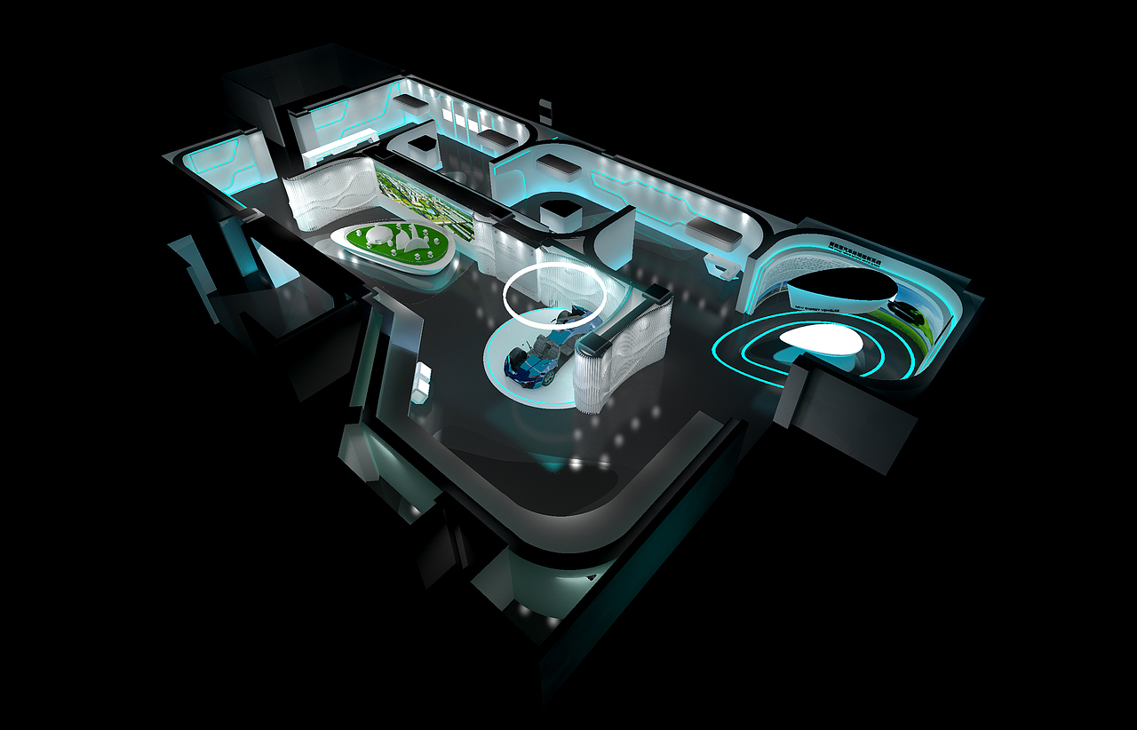 呼和浩特金山产业园 展厅设计