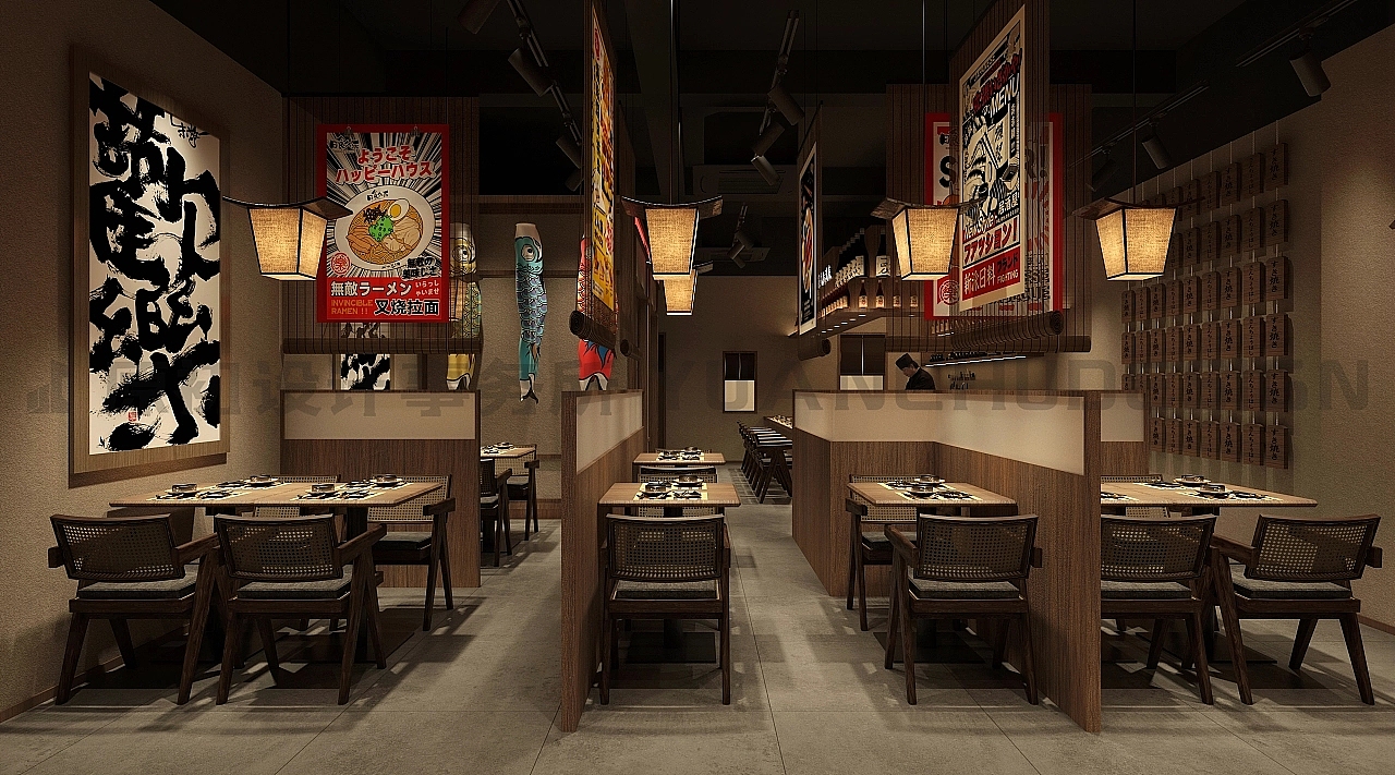 坐标厦门📍店面装修设计|日本料理居酒屋餐厅