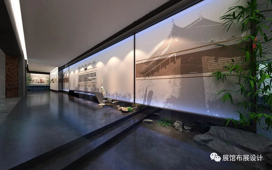中式国风展厅展馆文化墙设计案例浅析(图ZMzU3MDIzNzI0) - 展陈设计 - 站酷设计师暖水社原创素材 - 站酷ZCOOL