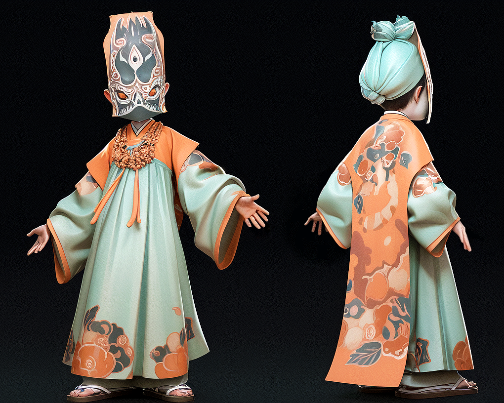 AI生成人物角色